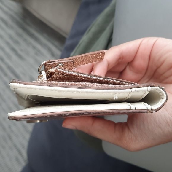 KATE SPADE Wallet Pink Glitter - Picture 12 of 12